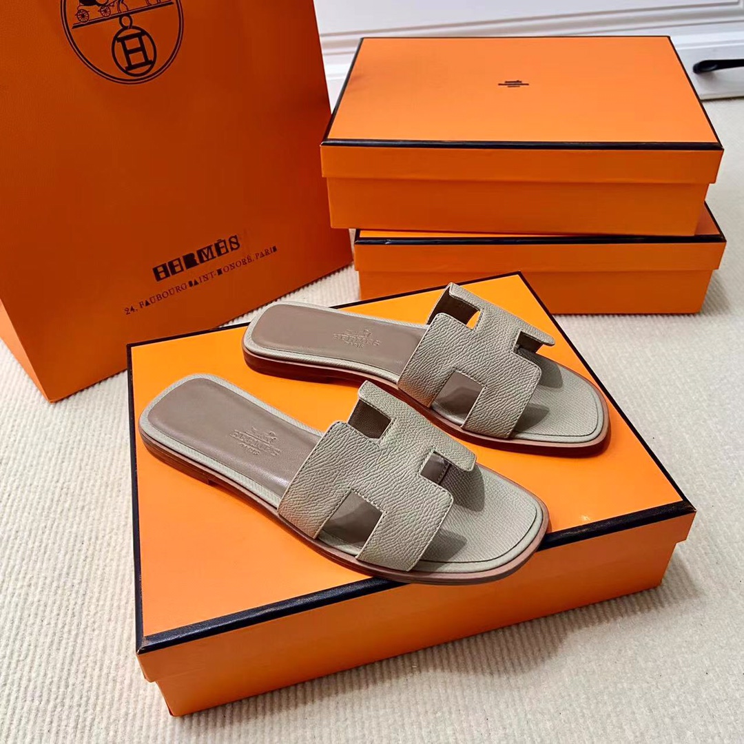 에르메스 올수공 오란 슬리퍼 샌들 앱송 58